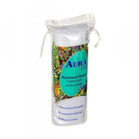  Ватные диски Aura  50 шт